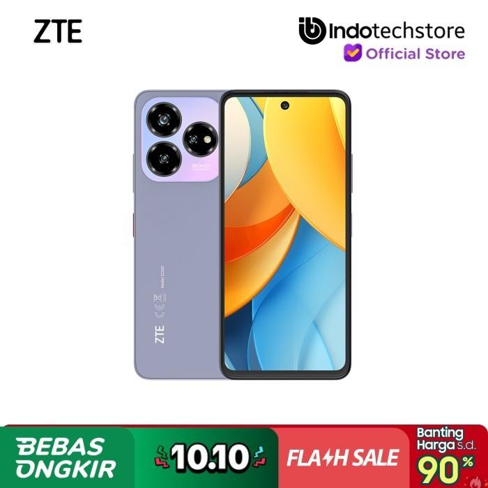 Gambar ZTE Blade V60 Design 6/256GB [Unisoc T606 + 6.6“ HD+ 90Hz + 5000mAh] Garansi Resmi - 6/256GB Promo dari Indotechstore undefined Tokopedia