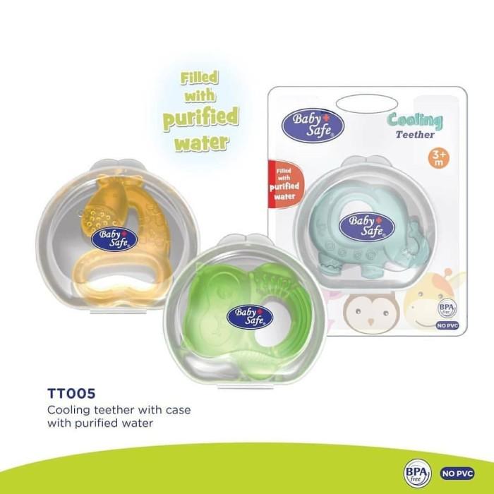 Gambar YukSayangAnak- Baby Safe TT005 Cooling Teether With Case dari rizalll fashionnn2 undefined Tokopedia