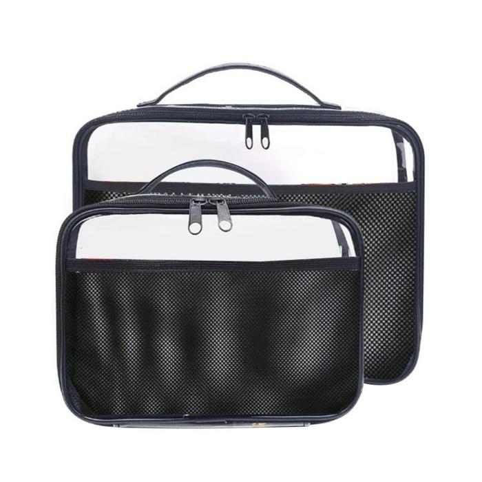 Jual PVC Transparent Cosmetic Bag Travel Organizer Transparent