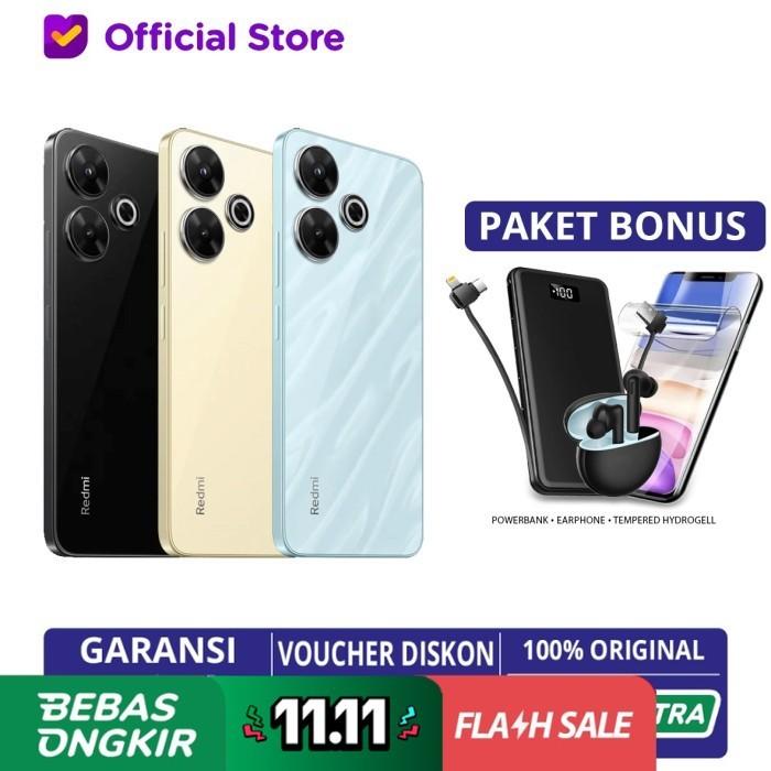 Gambar Xiaomi Redmi 13 8/12GB 8/256GB Helio G91 Ultra Garansi Resmi Not 12C 12 13C - 128GB Black, Non Bundling dari Digitech Mall undefined Tokopedia