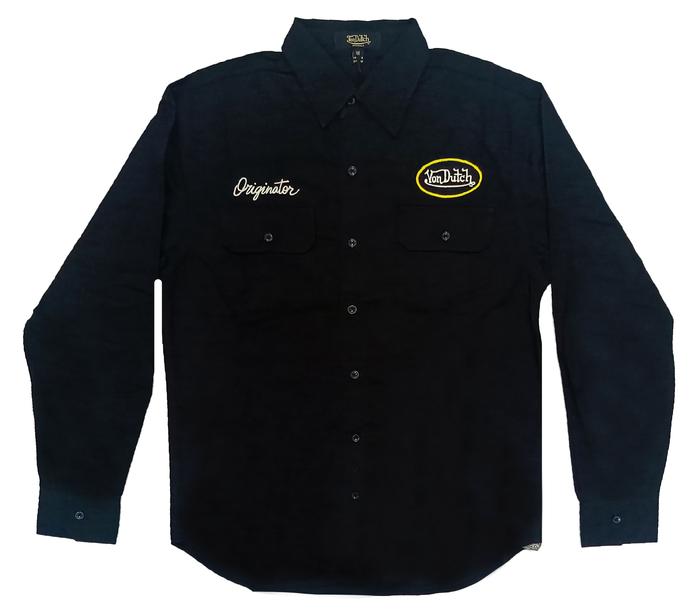 【送料込み】Von Dutch ポスター Von Dutch】 ボンダッチ Black Trucker ユニセックスキャップ