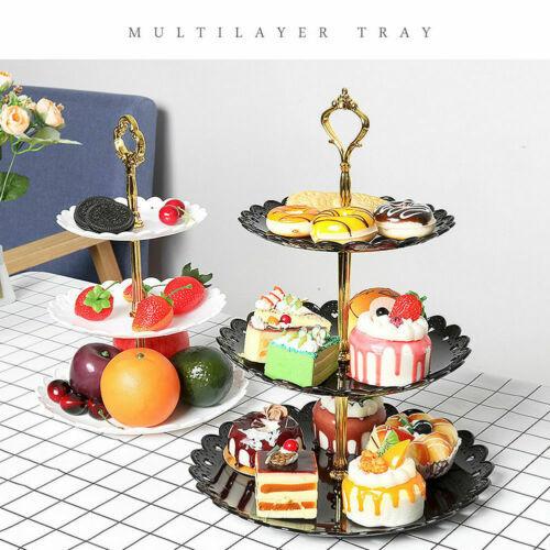 Gambar Rak Kue Susun 3 Tingkat Detachable Cake Stand Display - CF431 - Hitam | Nusantara Mall Indonesia dari Jakartamall Indonesia undefined Tokopedia