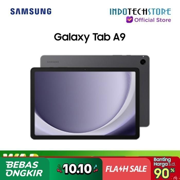Gambar Samsung Galaxy Tab A9 4G/WIFI 4/64GB Garansi Resmi - 4/64 WiFi Grey, Non Bundle dari Indotechstore undefined Tokopedia