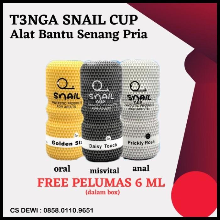 Gambar privasiii Paket Pemuas Pria- Tenga - Snail-Cup - Alat Bantu Pria & Gel Pelumas - TENGA SAJA dari Indra Zulkarnain undefined Tokopedia