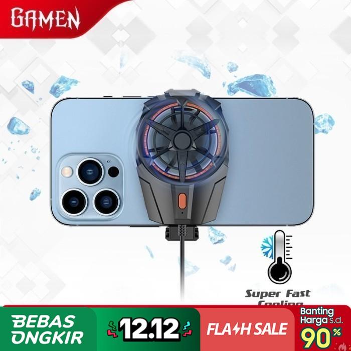 Gambar Gamen Cooler Fan Mobile Gaming Phone Smart Kipas Pendingin dari Indotechstore undefined Tokopedia
