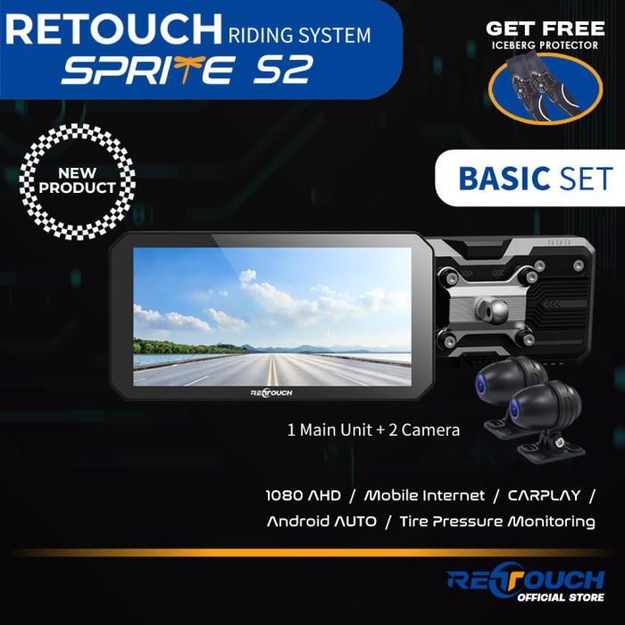 Gambar RETOUCH Riding System SPRITE S2 - BASIC SET dari GO-ADV MOTO undefined Tokopedia