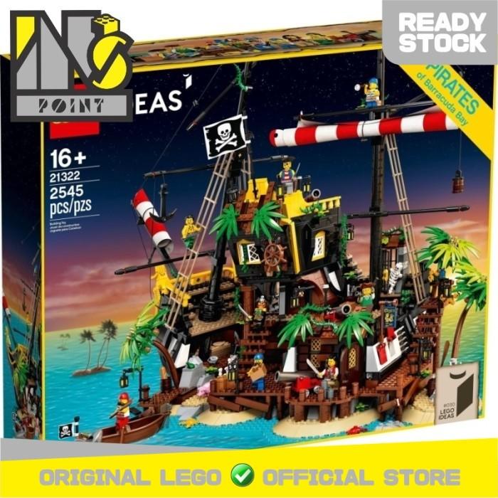 Gambar Fun&Play- LEGO 21322 - CUUSO / IDEAS - Pirates of Barracuda Bay dari kambsilamavfashi undefined Tokopedia
