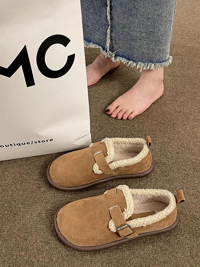 Jual Soft Round Toe Winter Shoes Women Casual Female Sneakers