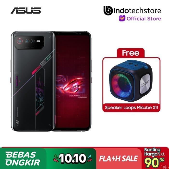 Gambar Asus ROG Phone 6 8/256GB Garansi Resmi - 12/256GB Black dari Indotechstore undefined Tokopedia