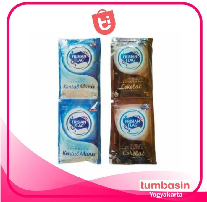 Gambar FRISIAN FLAG Susu Kental Manis Bendera 1 Renteng (Isi 6 Sachet) - Coklat dari TUMBASIN SAYUR JOGJA undefined Tokopedia