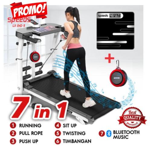 Jual WALTER SPORTS TREADLL MANUAL MULTIFUNGSI OLAHRAGA FITNESS GYM