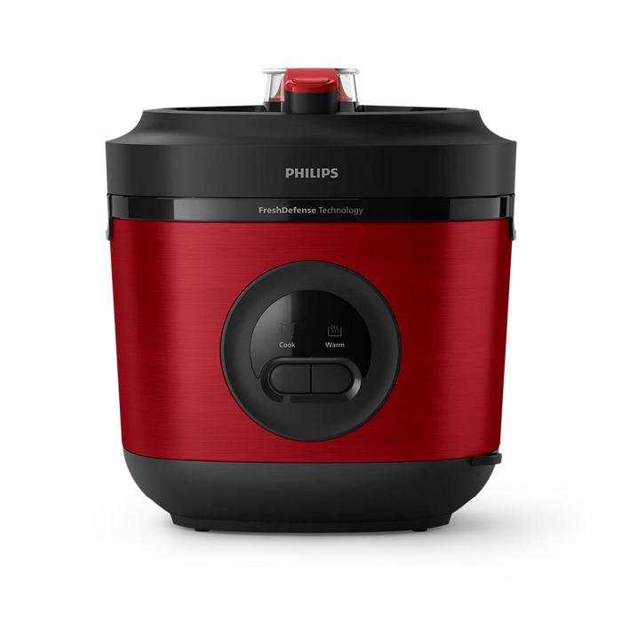 Gambar Philips Rice Cooker 3000 Series 1.8 Liter HD3211 - Merah dari Sajun Electronic Serpong undefined Tokopedia