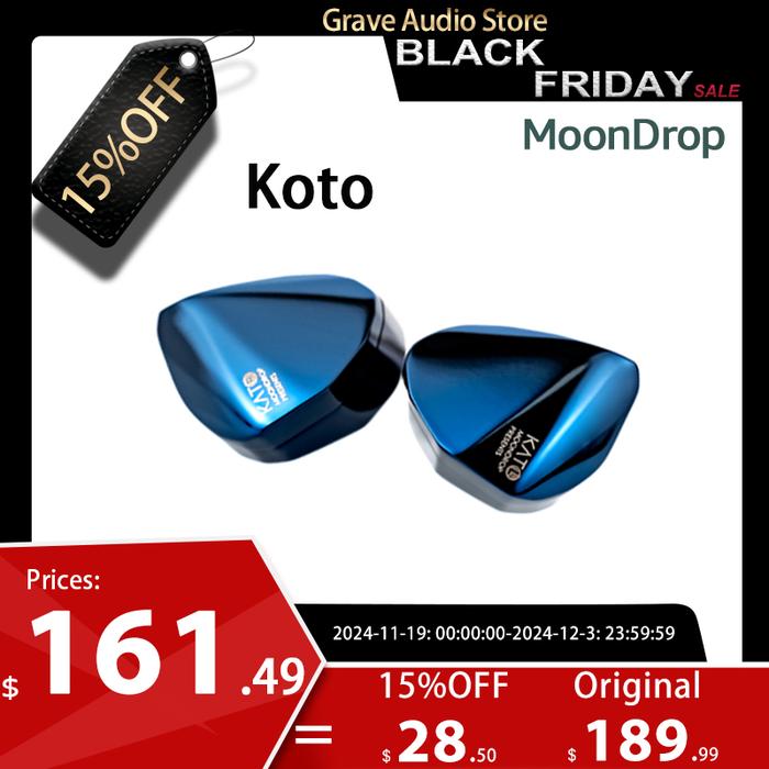 moondrop kato dark blue 水月雨(MOONDROP) KATO Dark Blue 有線イヤホン