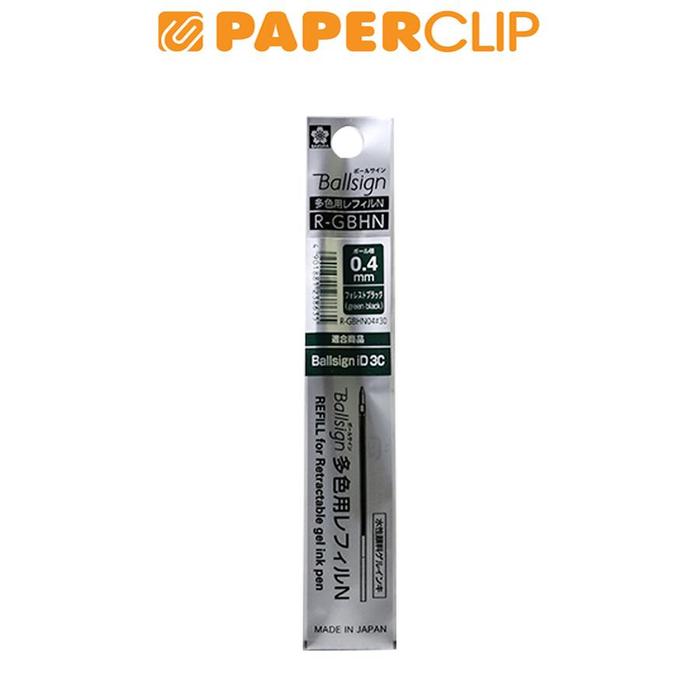 Gambar ISI PULPEN / REFILL SAKURA BALLSIGN 3C & 4*1 04 RGBHN04 - 30 GREEN BLACK dari Paperclip Indonesia undefined Tokopedia