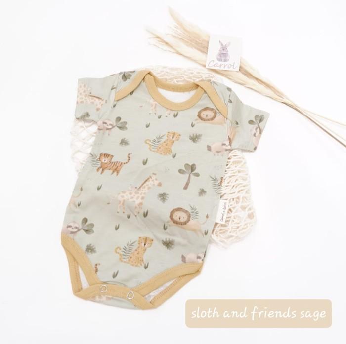 Gambar Viral Carrol N Barrol Body Suit Jumper Tencel Collections 2023- Jumper - Sloth n Friends, 0-3 Bulan dari dini09 undefined Tokopedia