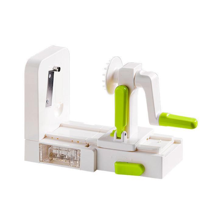 Gambar Alat Pemotong Parutan Kentang Sayur Mie Spiral Potato Slicer Stainless - Plastik dari IDT4 undefined Tokopedia