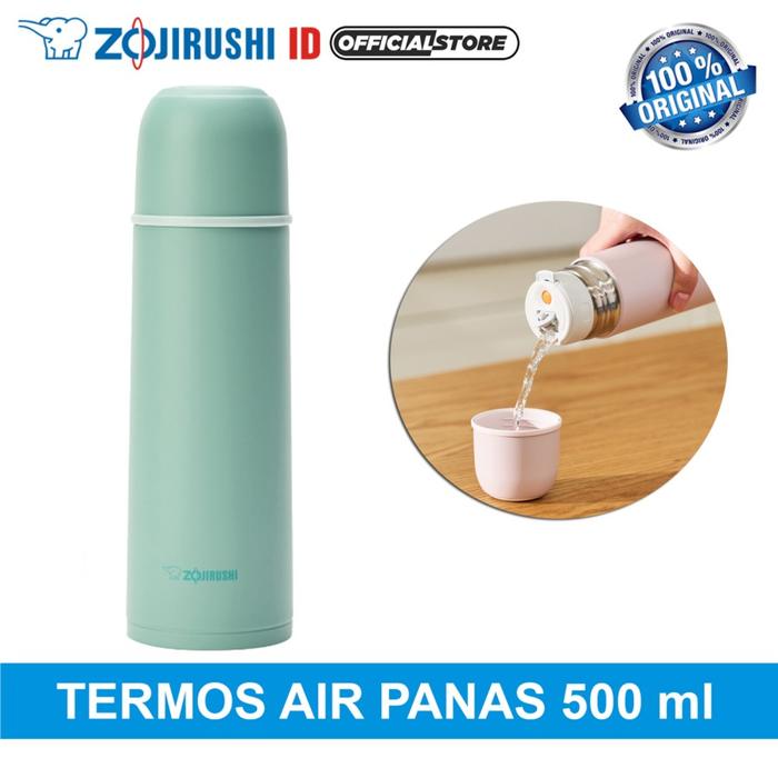 Gambar Zojirushi Macaron Vacuum Bottle 500ml SV-GR50E | Termos Air Tahan 24ja - GREEN dari Chubby Baby Jakarta undefined Tokopedia