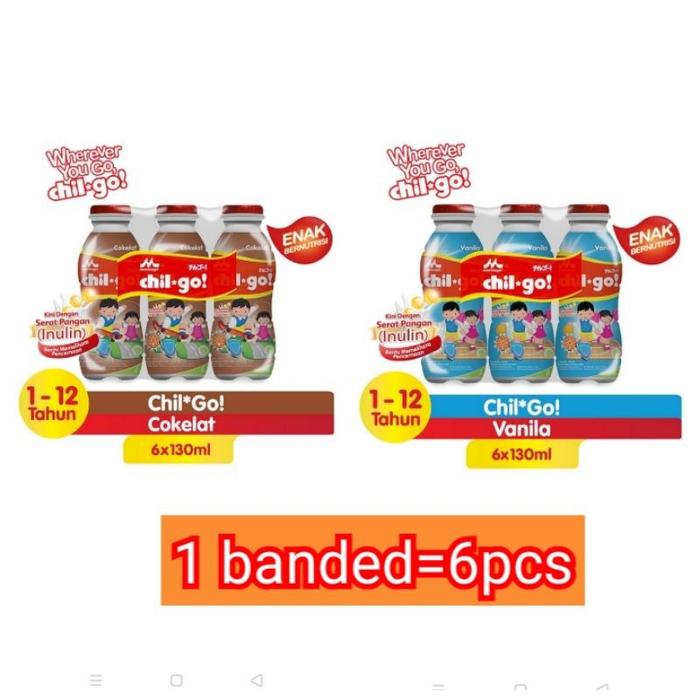 Gambar UTR 1 banded isi 6 pcs Chil go coklat / strawberry / vanila / / dari althar28 undefined Tokopedia