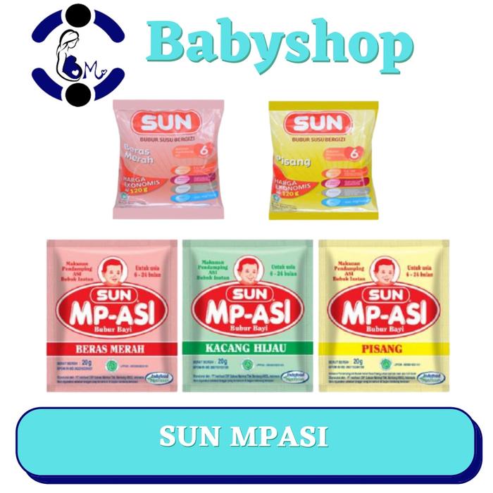 Gambar sun bubur bayi sachet 20gr - MPASI BANANA dari ygpentinglakudong undefined Tokopedia