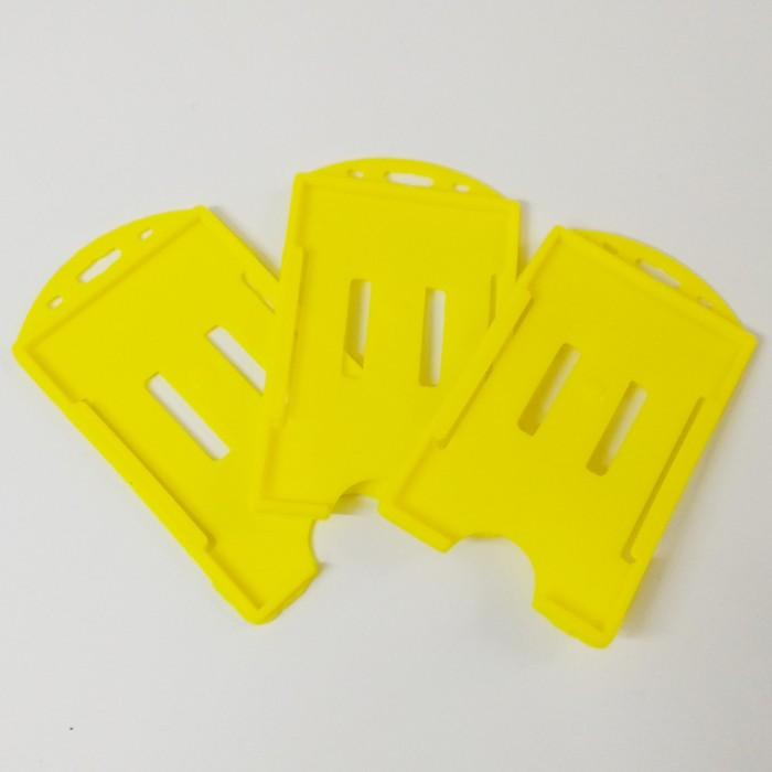 Gambar ID Card Holder Casing ID Card Plastik Warna Warni - Kuning dari ZRA Online undefined Tokopedia