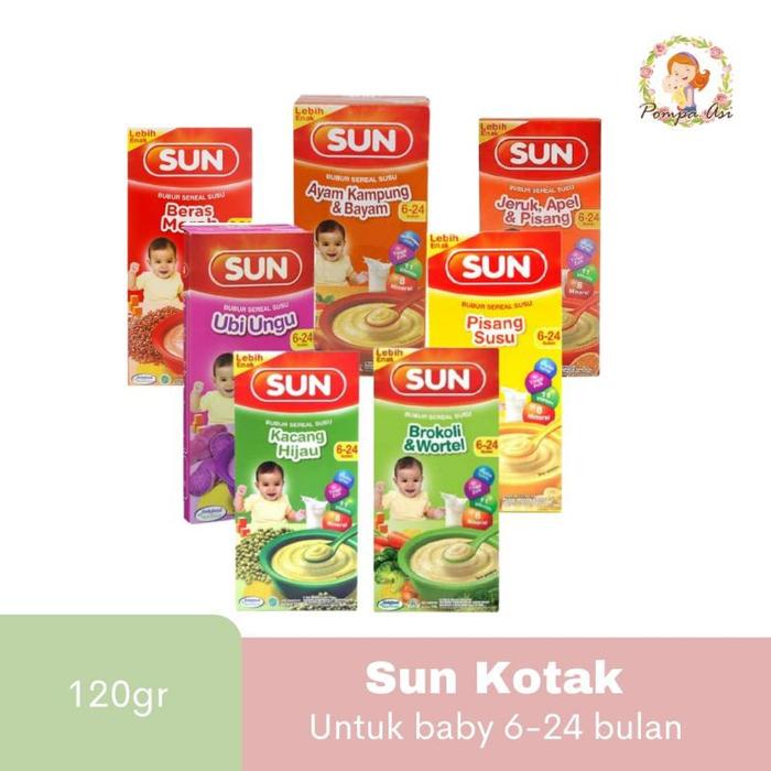 Gambar Sun Bubur Bayi Box 6 Bulan Keatas - Brokoli Wortel dari ygpentinglakudong undefined Tokopedia