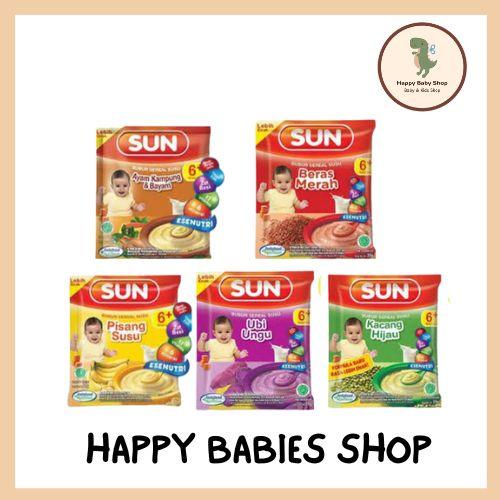 Gambar SUN Bubur Sereal Susu ALL VARIANT 6+ MPASI BAYI 25gr & 120 gr dari ygpentinglakudong undefined Tokopedia