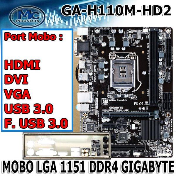 Gambar Jual Mobo Motherboard Mainboard H110 Onboard LGA 1151 murah - H110 ASUS dari TYKcomz undefined Tokopedia