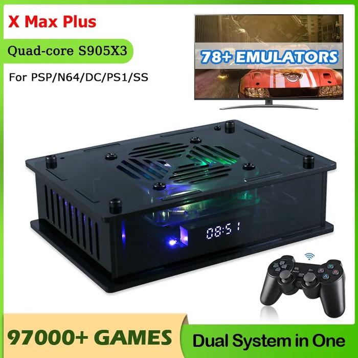 Gambar Retro Super Console X Max Plus Video Game Console 8K HD WIFI Built-in dari aaidastore undefined Tokopedia