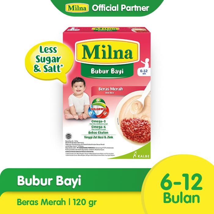 Gambar Milna Bubur Bayi 6+ 8+ 100 gr dari ygpentinglakudong undefined Tokopedia