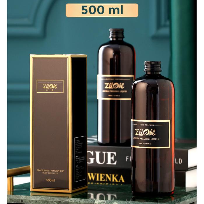 Gambar Premium Reed Diffuser Rotan Bambu Minyak Aromatherapy 500ml Fragrance Oil Fragrance Essential Oil Refill Hotel Series Essential DIY Perfume Shangri-La Lavender - lavender, Coklat dari Club 8 undefined Tokopedia