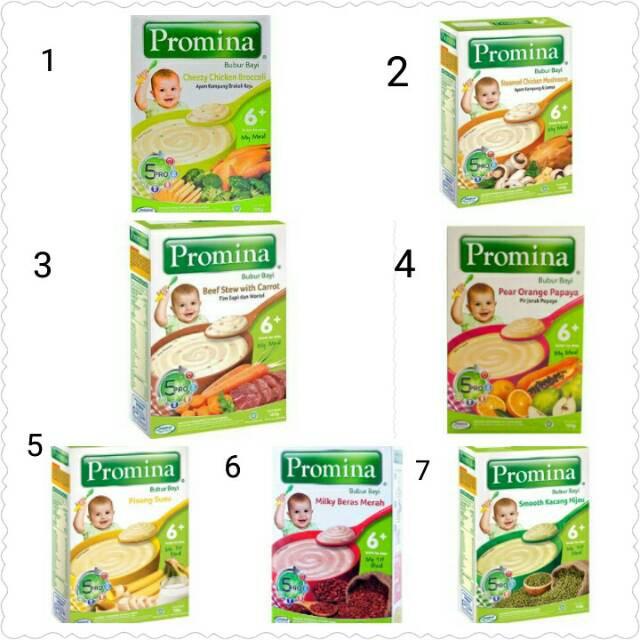 Gambar Bubur promina 6+ bubur bayi instant makanan bayi MPASI kemasan box - pisang susu dari ygpentinglakudong undefined Tokopedia