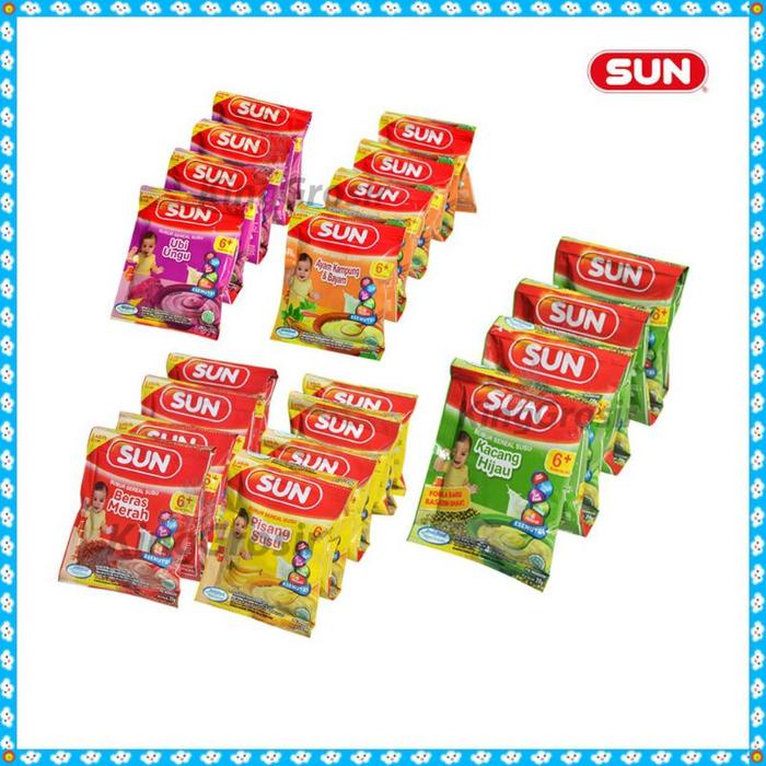 Gambar SUN BUBUR BAYI 1 RENCENG - pisang dari ygpentinglakudong undefined Tokopedia