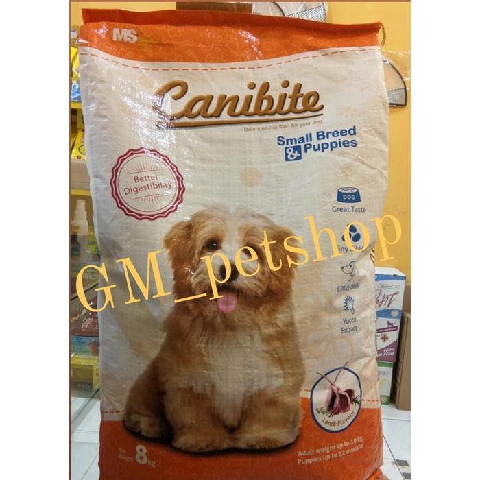 Jual CANIBITE SMALL BREED PUPPIES PUPPY DOG FOOD 8kg canibite