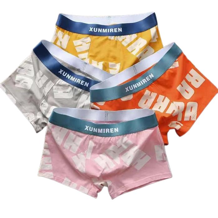 Jual Male Panties Cotton Men's Underwear Boxers Breathable Man