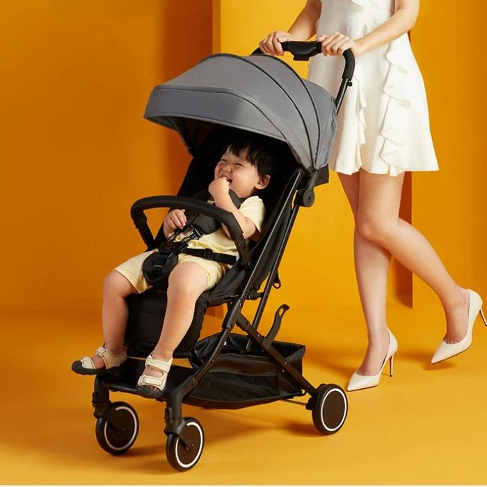 Gambar !TERBARU! Comfortable Portable Baby Strollers One-button Folding dari asbhoel undefined Tokopedia