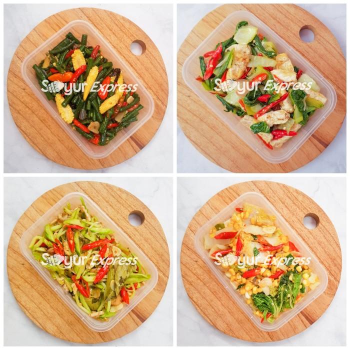 Gambar KIRIM INSTAN Menu Matang Tumis Toge, Kacang Panjang, Sawi Putih, Labu - Toge Tahu dari SayurExpress.id undefined Tokopedia