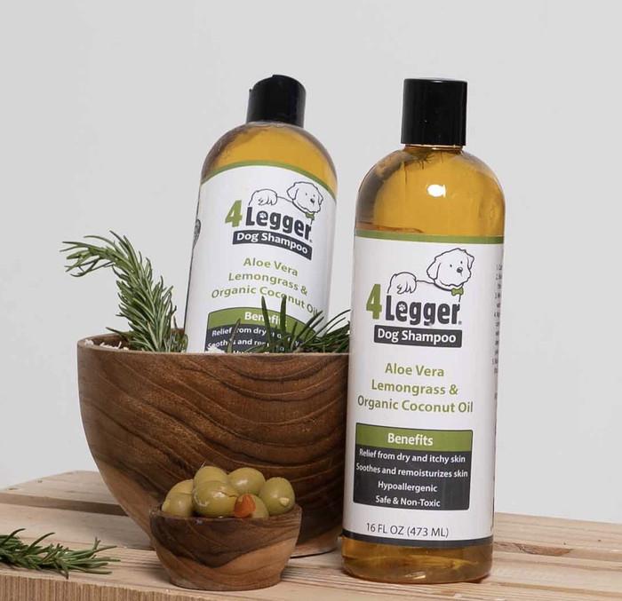 Jual 4-Legger Dog Shampoo All Natural USDA Organic Sampo Anjing