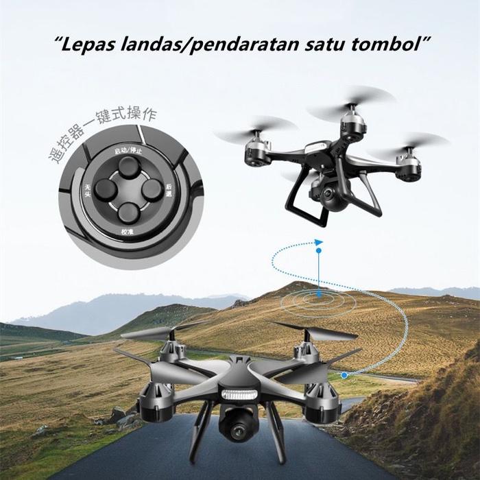 Gambar Dennos 801C New Pro Rc Drone 1080P Dual Hd Camera Professional Wifi dari Aliyazidd undefined Tokopedia