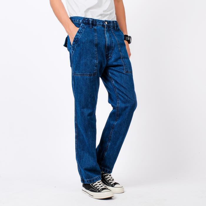 Gambar Fatigue Pants Washed Indigo - 28 dari Bespokeproject undefined Tokopedia