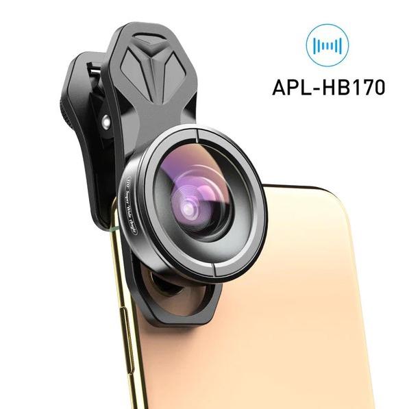 Gambar Lensa Kamera Smartphone 170 Super Wide Angle Lens - APL-HB170 - - Black dari AFSHAA2 undefined Tokopedia
