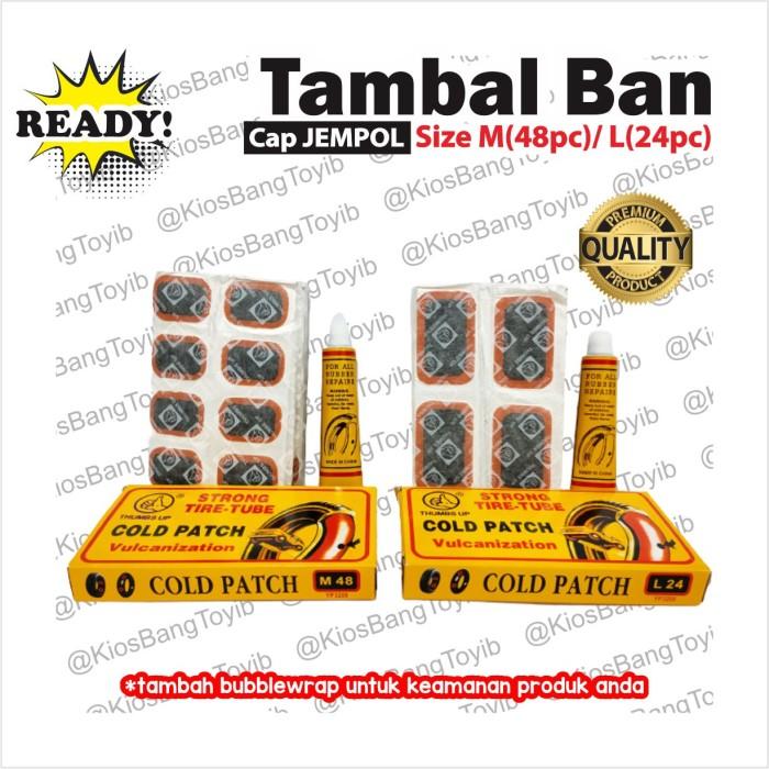Gambar Tambal Ban Sepeda/Motor Cold Patch Thumbs Up Tip Top Large isi 24pc dari kiosbangtoyib undefined Tokopedia