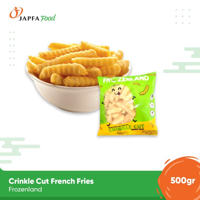 Gambar Frozenland Kentang Goreng Crinkle Cut 500gr dari Japfa Food Online undefined Tokopedia