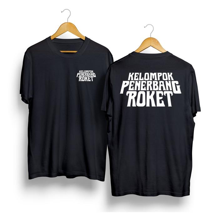 Gambar KAOS DISTRO KELOMPOK PENERBANG ROKET KPR BAND - BAJU MUSIK MERCH DISTRO - Katun Combed - Hitam, S dari Tokita88 DISTRO undefined Tokopedia