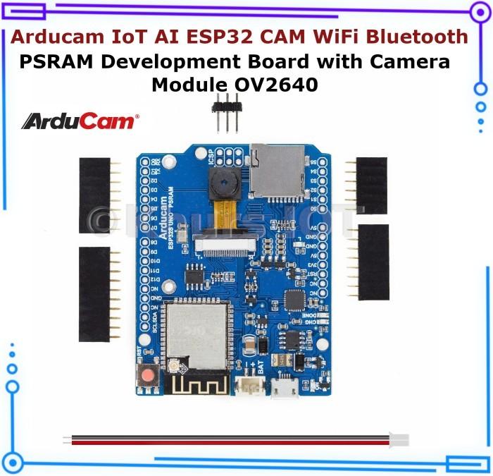 Jual Arducam IoTai ESP32 CAM WiFi Bluetooth PSRAM with Camera Module O ...