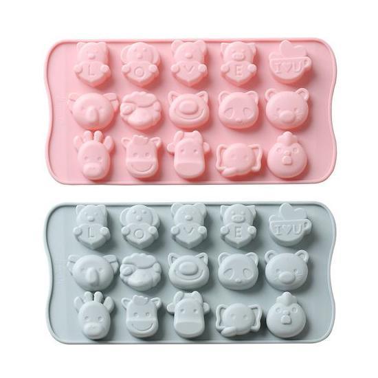 Gambar Terlaris Farm Animal Jelly Alpaca Mould Cat Dog Pig Cow Chicken Koala dari NANAS THREE undefined Tokopedia