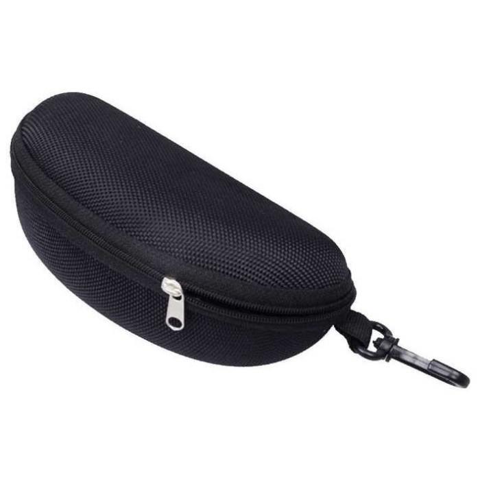 Gambar Gantungan Kotak Kacamata Sun Glasses Case Perhiasan Koin EVA Hardcase - Hitam dari Lbagstoremall undefined Tokopedia