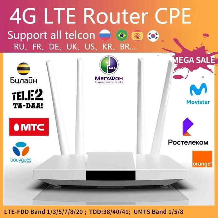 Gambar 300Mbps Wireless Routers Networking Mobile Wifi Hotspot Wps Lte Sim dari virtuoso store1 undefined Tokopedia