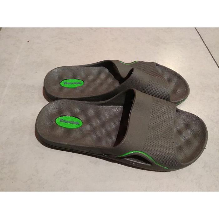 Gambar Sandal karet pria original bata - Abu", 42 dari reseller bata_NEW undefined Tokopedia