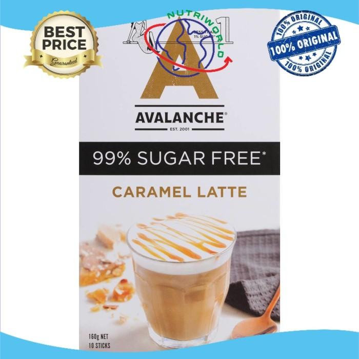 Gambar Avalanche 99% Sugar Free Caramel Latte 10 Pack dari nurtiiiw undefined Tokopedia