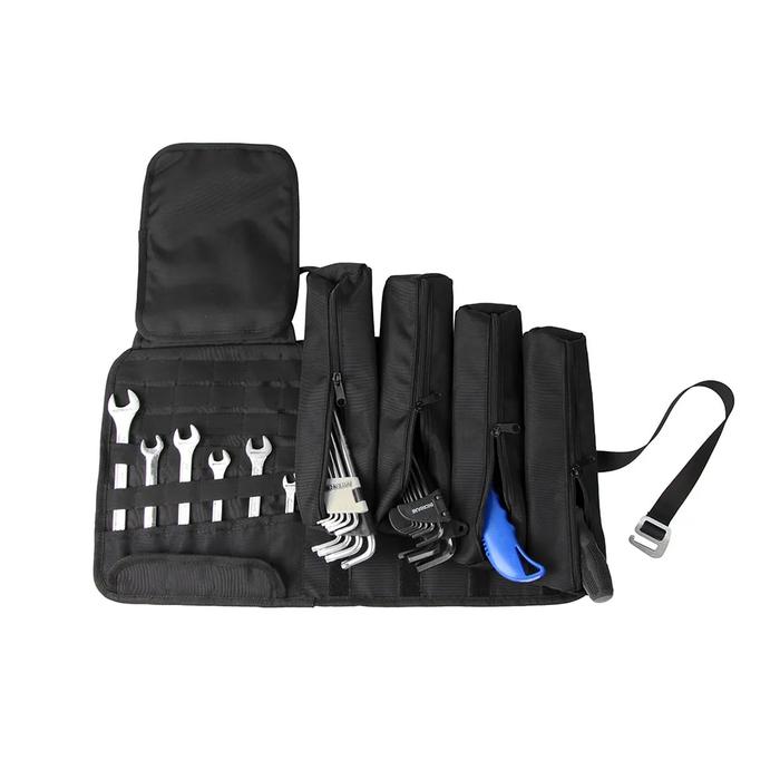 Jual Motorcycle Portable Repair Kit Tool Storage Bag Roll Up Pouch